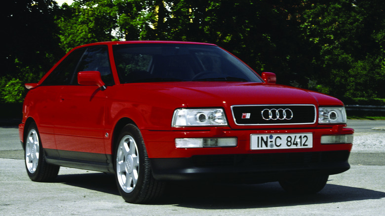 Red Audi S2