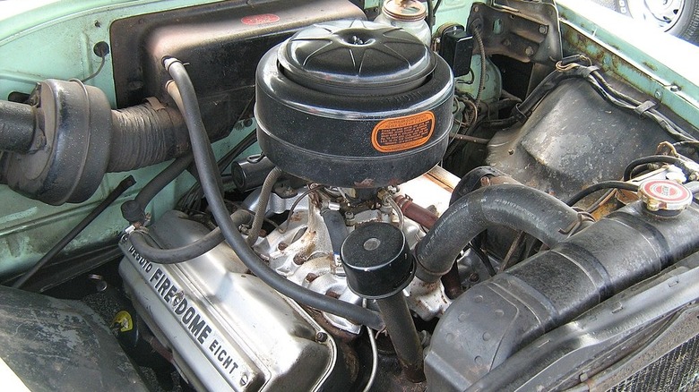 1954 DeSoto FireDome engine