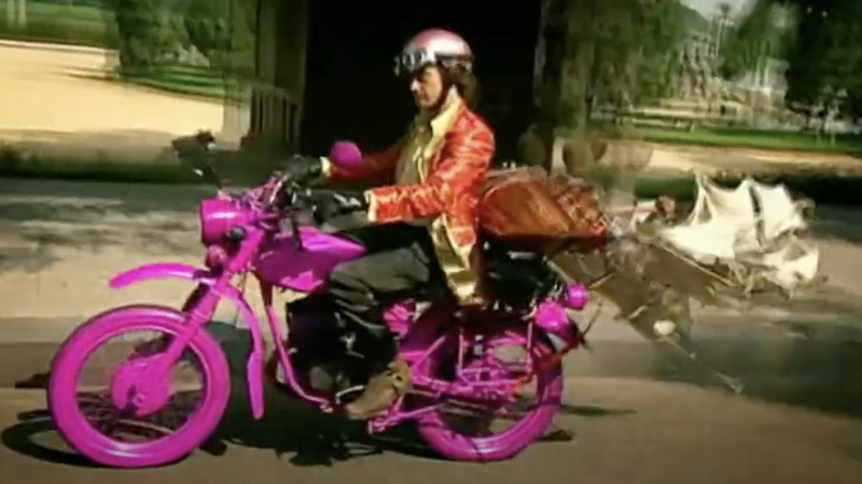 top gear pink bike prank