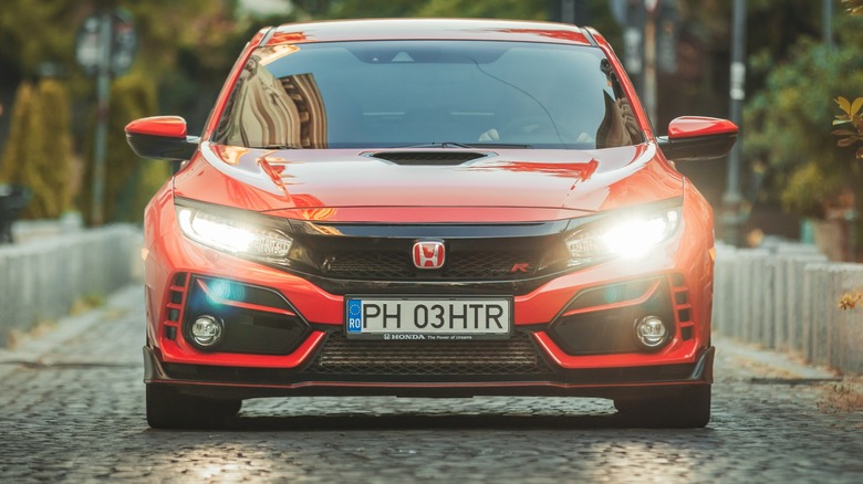 Red Civic Type R