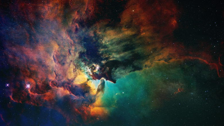 Cosmic view of nebula