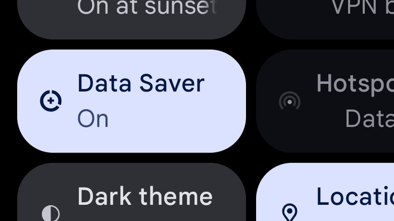 The Data Saver option on Android