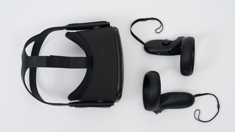 oculus quest 1 headset controllers