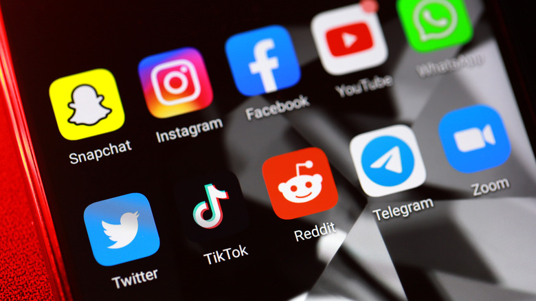 Social media apps