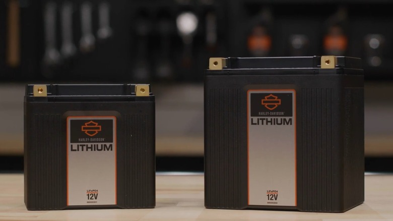 Harley-Davidson lithium batteries