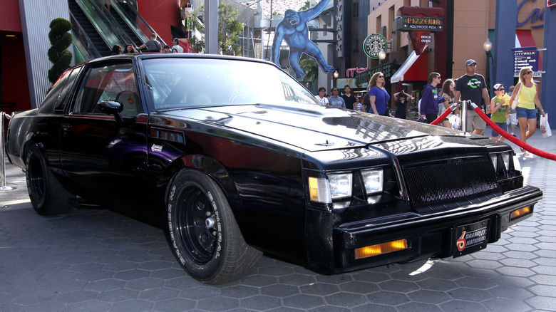 Buick GNX on display outdoors