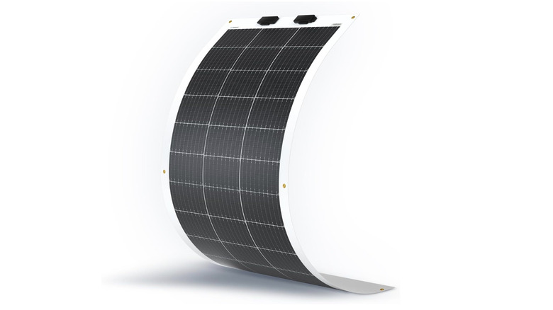 Flexible solar panels