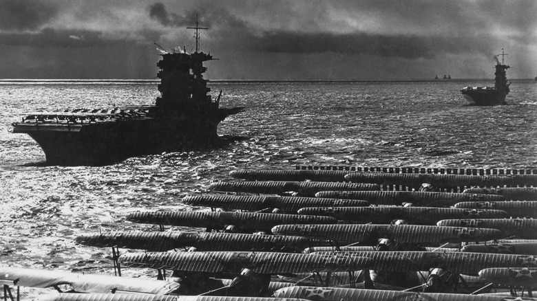 World War II US aircraft carriers