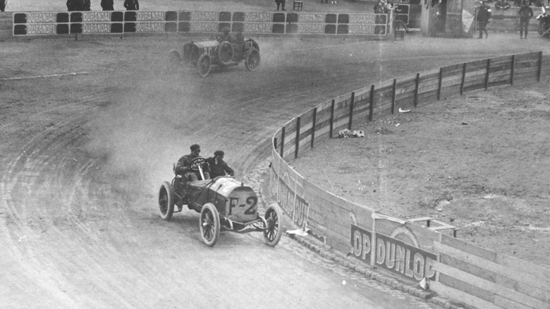 Felice Navarro, winner of the 1907 French Grand Prix