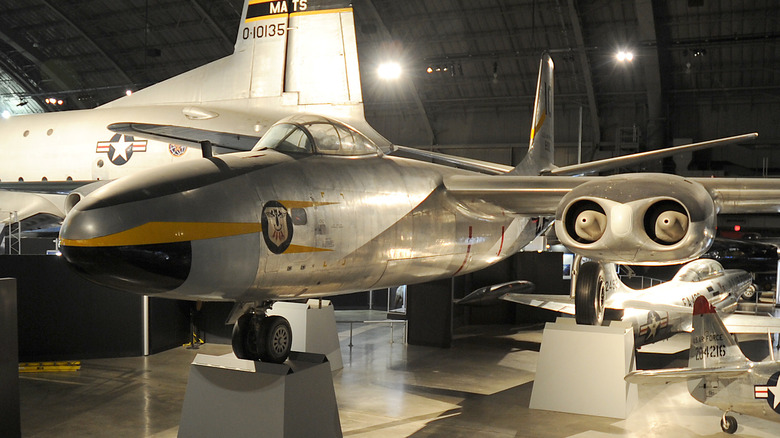 North American B-45C Tornado in museum