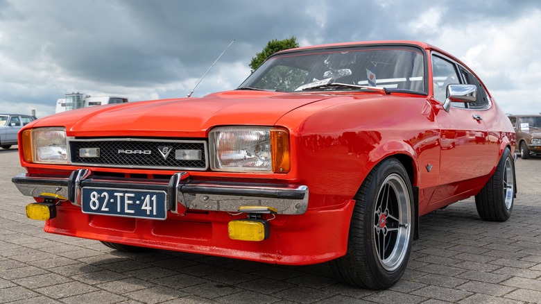 Parte delantera del Ford Capri Mk2