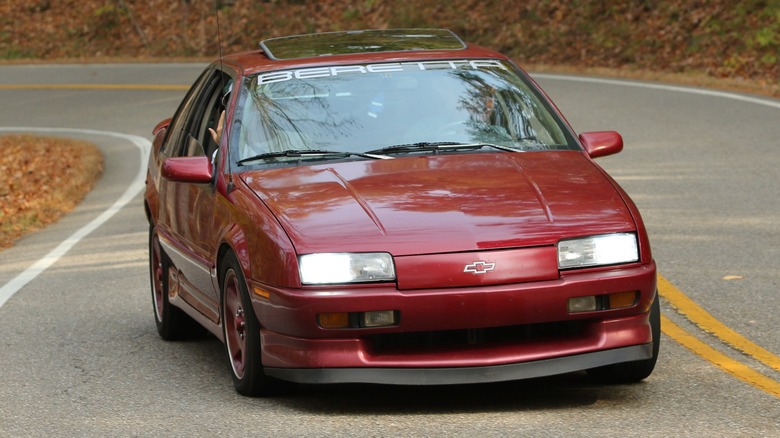 1993 Chevrolet Beretta driving front end