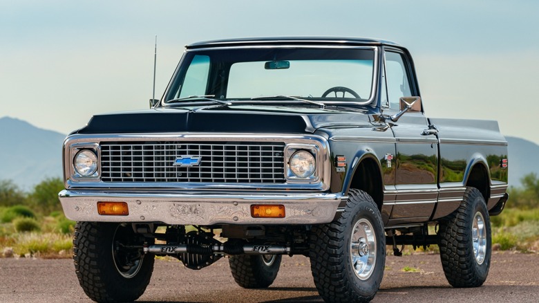 Early Chevy Square Body truck