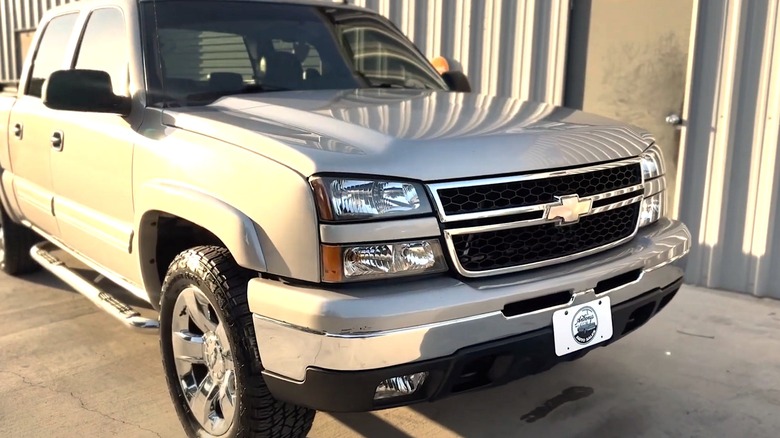 Chevy Cateye Silverado on display