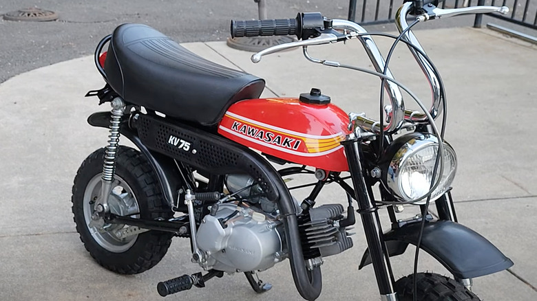 Red Kawasaki KV75