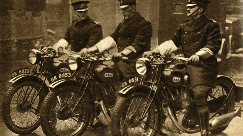 Early BSA bikes