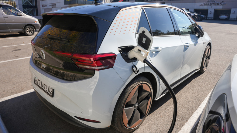 Volkswagen VW electric vehicle EV charging station