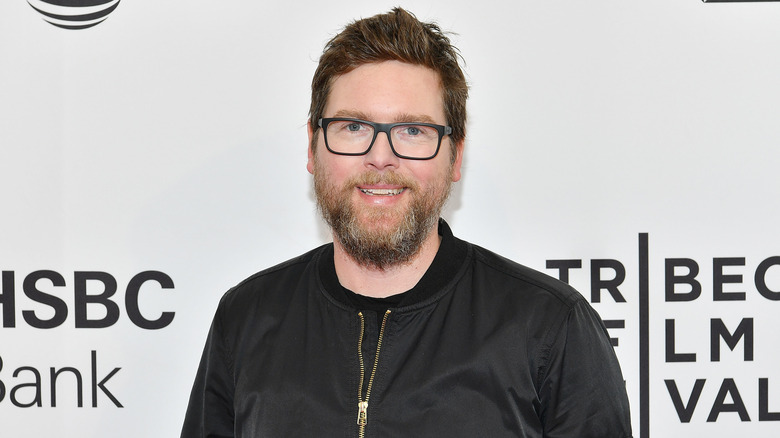 Biz Stone smiling at a public event