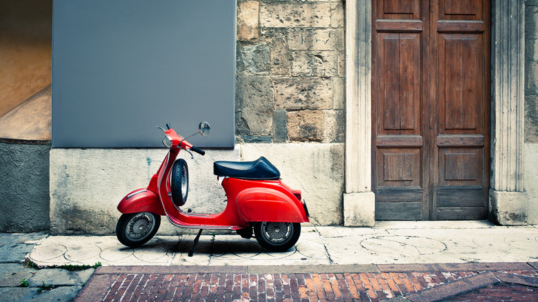 A Vespa