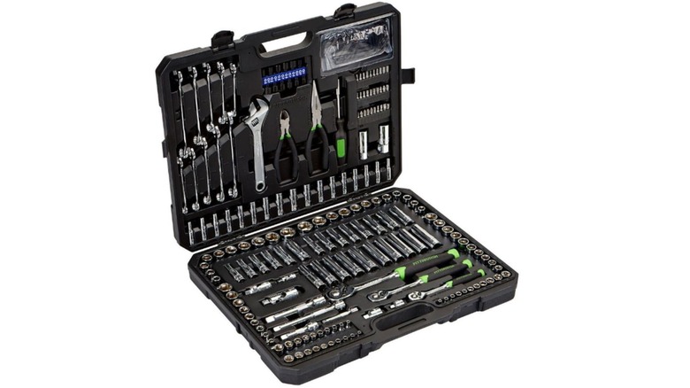 Pittsburgh tool set in molded case.