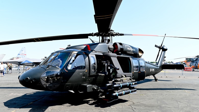 UH-60 Black Hawk in attack configuration