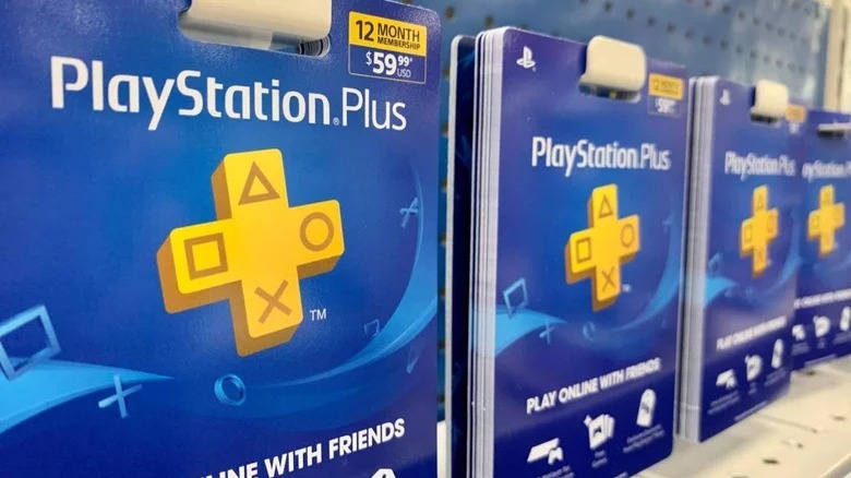 PS Plus subscription gift cards