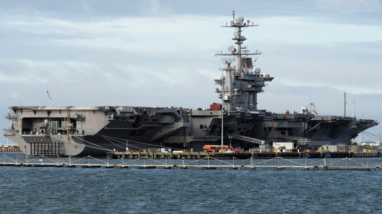 USS John C. Stennis docked