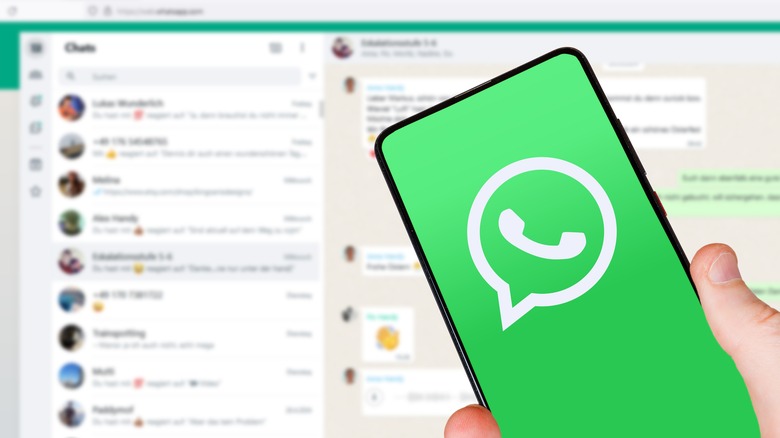 WhatsApp phone and desktop