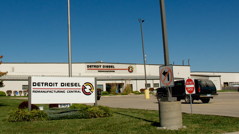 Detroit Diesel plant entrance