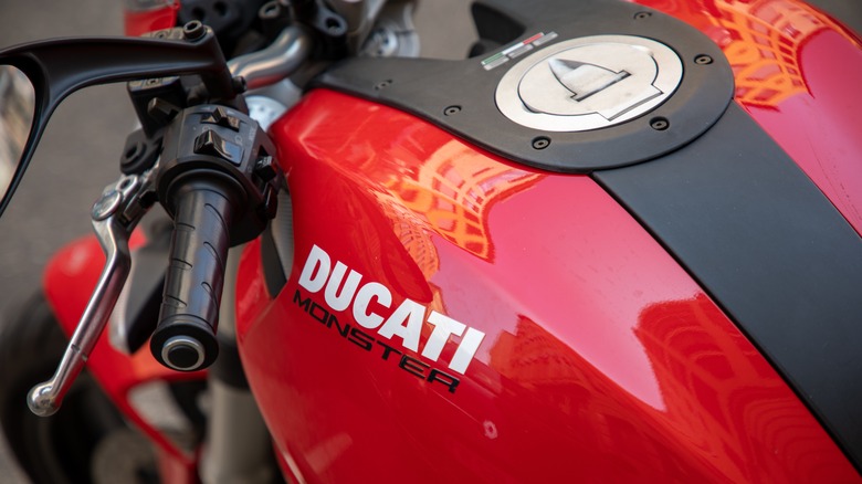 Ducati Monster fuel tank