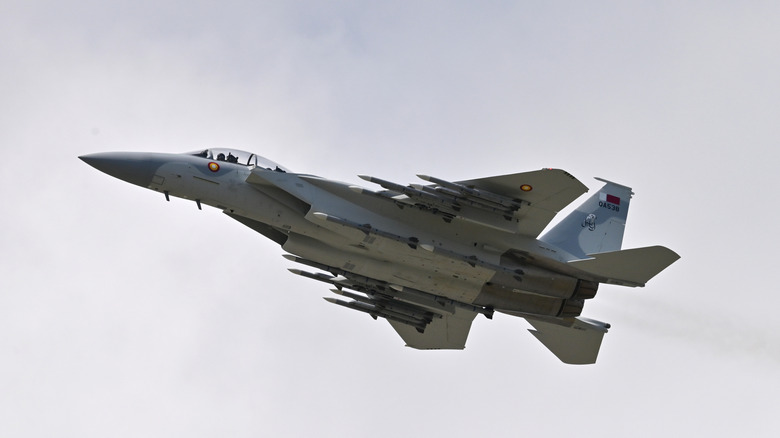 Boeing F-15EX in flight