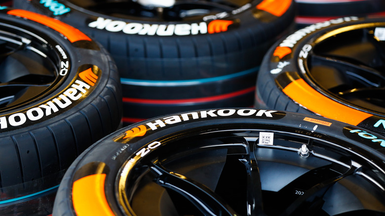 Hankook tire detail during the Mexico City ePrix at Autodromo Hermanos Rodriguez