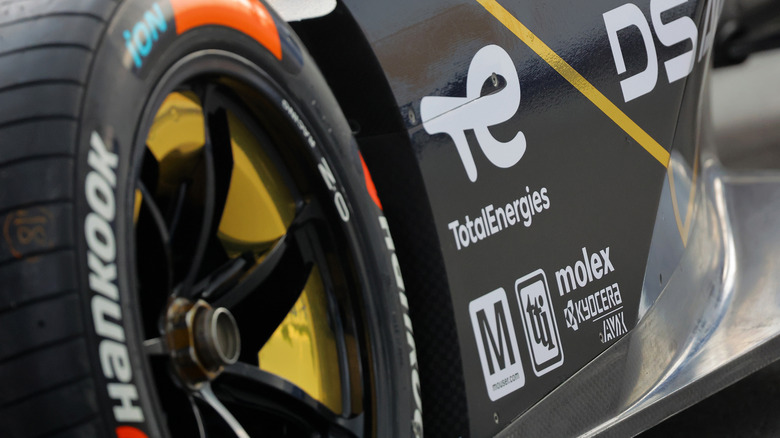 Hankook tires on the DS Penske DS E-Tense FE25 car at Sao Paulo Street Circuit