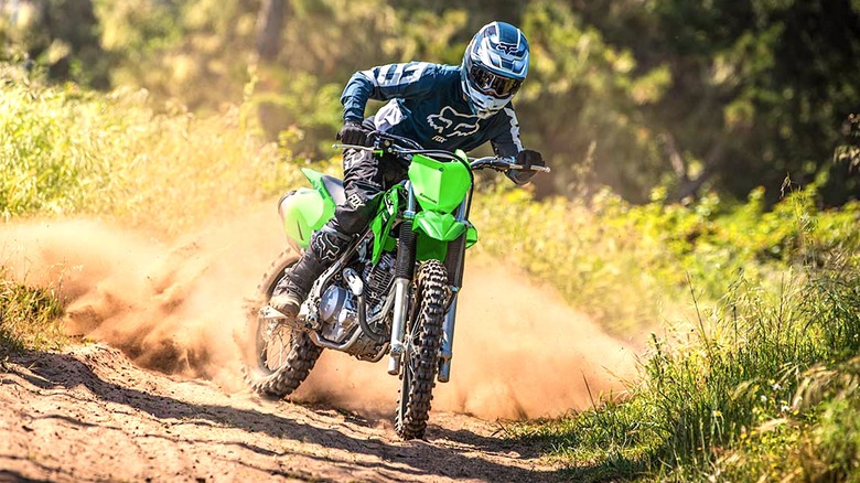 Kawasaki dirt bike