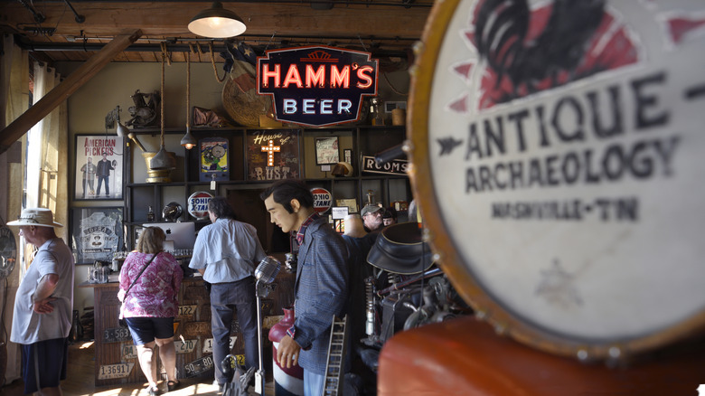 Inside Antique Archaeology's Nashville store.