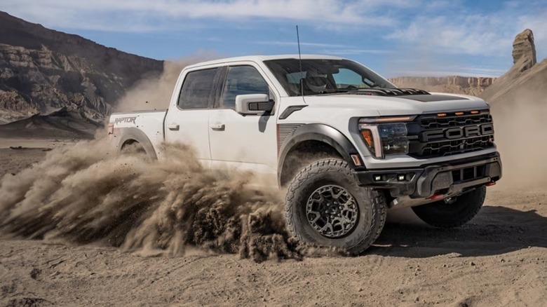 Ford F-150 running off road