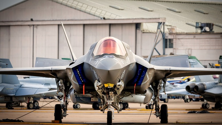 F-35 at Arctic Lightning Air Show 2021