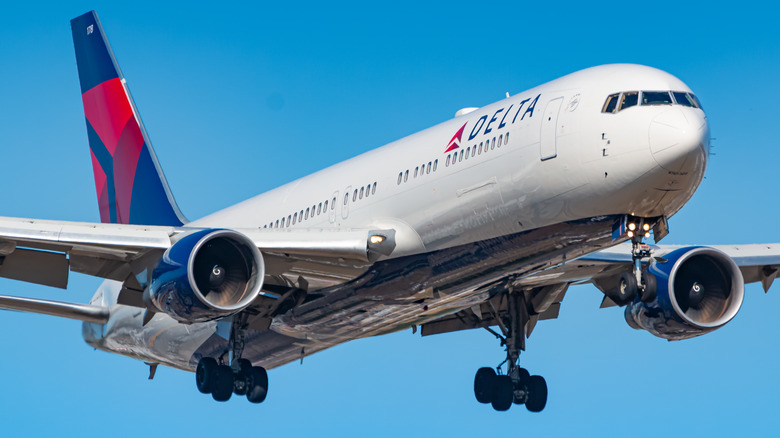 Delta airplane