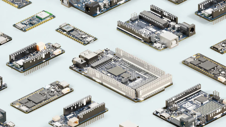 different Arduino boards