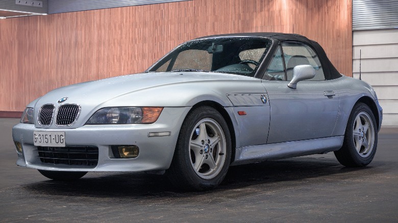 BMW Z3 in silver