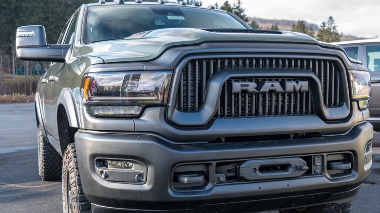 2023 Ram 2500 pickup truck on a dealer lot