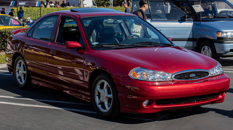 1998 Ford SVT Contour in parking lot