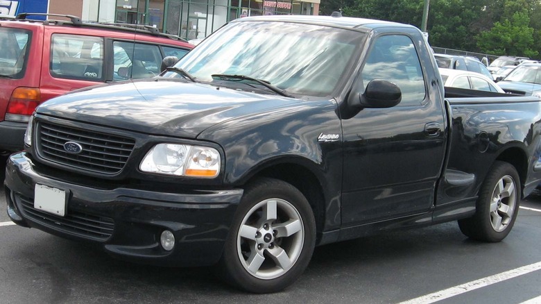 Ford SVT F-150 Lightning in parking lot