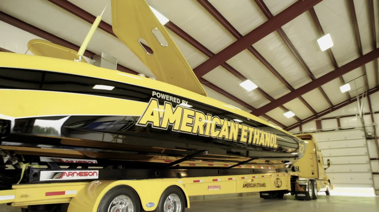 American Ethanol on trailer