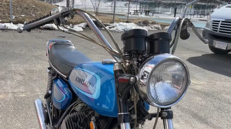 A 1971 Kawasaki Mach III