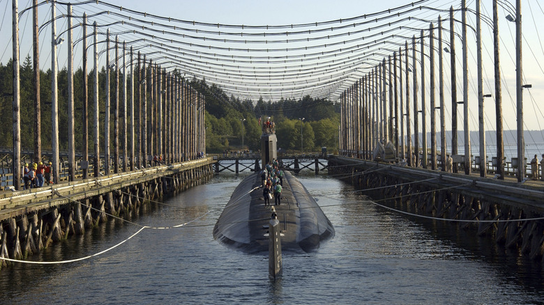 USS Jimmy Carter docked