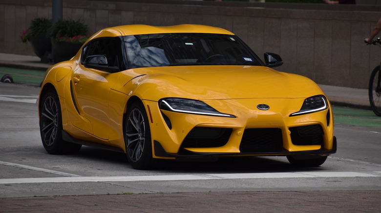 A Toyota GR Supra