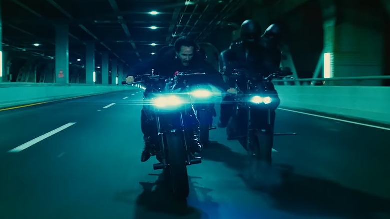 Which Yamaha Motorcycle Is In John Wick 3?