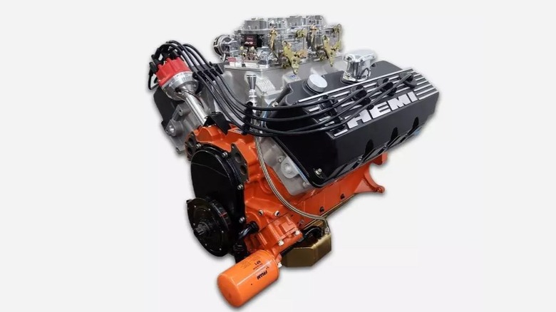 572 hemi crate motor horsepower