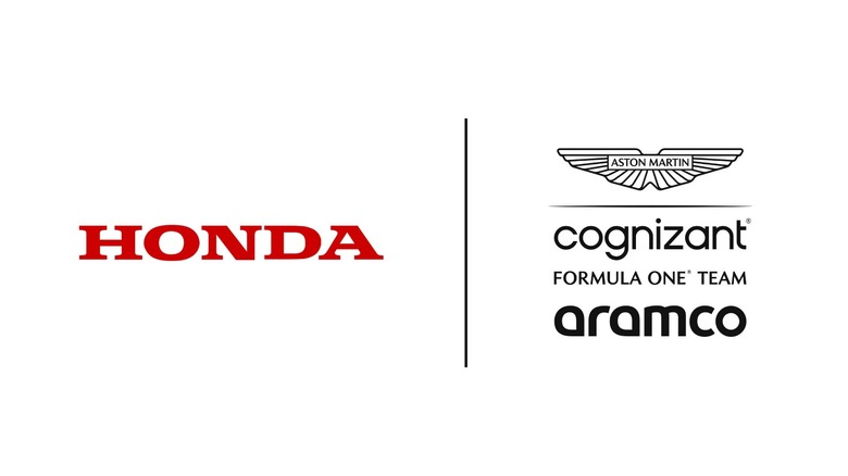 Aston Martin Honda partnership branding